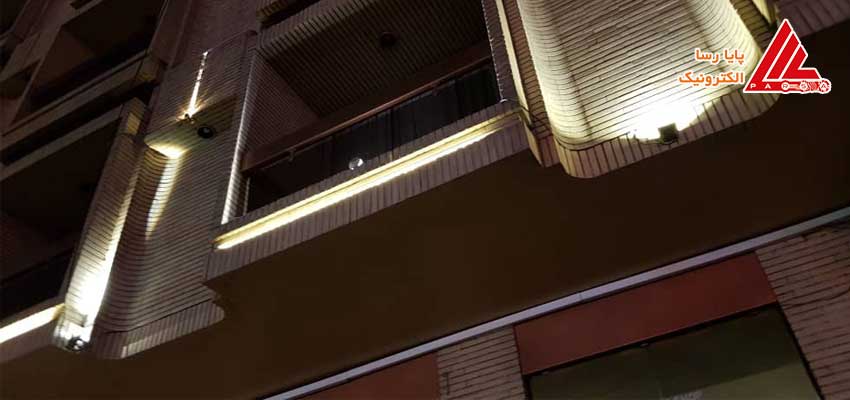 خدمات نورپردازی ساختمان