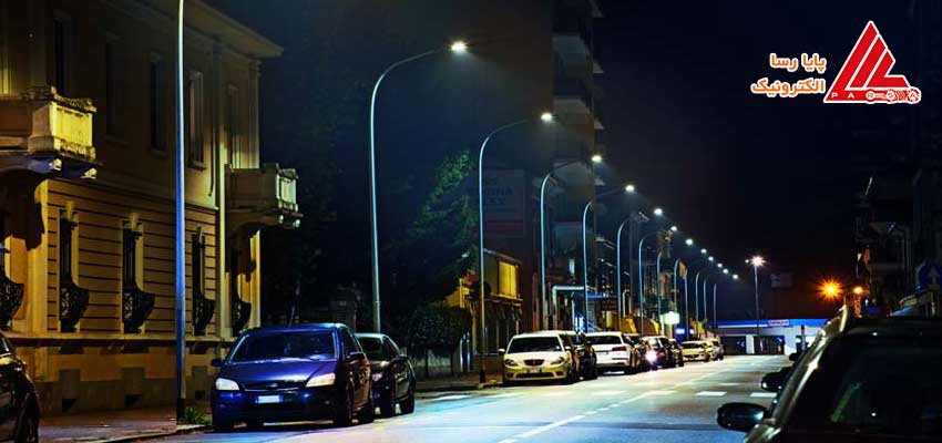 انواع نورپردازی در مسیر های پر تردد شهری از نظر نوع نور و سیستم اجرا